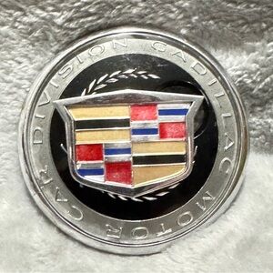 ✨ Cadillac OEM Wheel Center Cap—Part #9593879—Replacement Crest Emblem